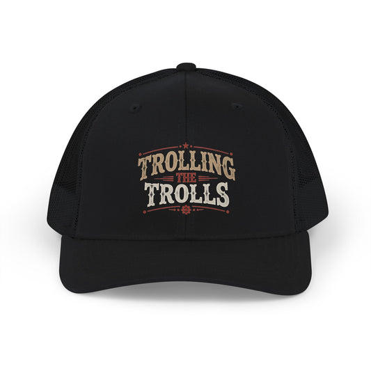 Trolling The Trolls Retro Snapback Trucker Cap