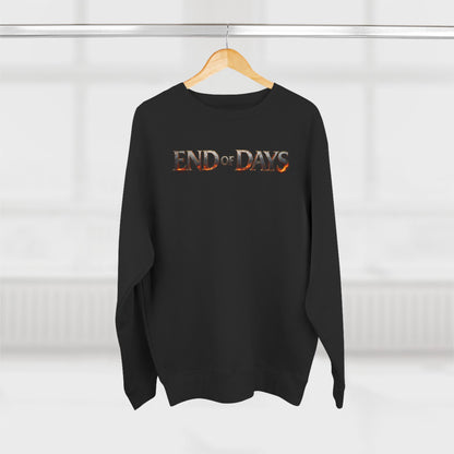 End of Days Crewneck Sweatshirt — Apocalyptic Gothic Graphic Pullover