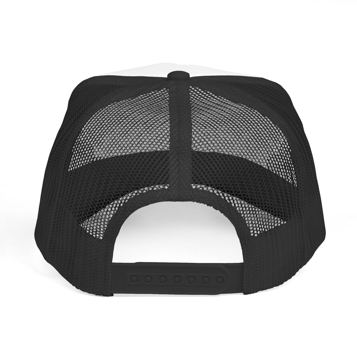 Flip Side Trucker Cap — Retro Vinyl Logo Mesh Hat