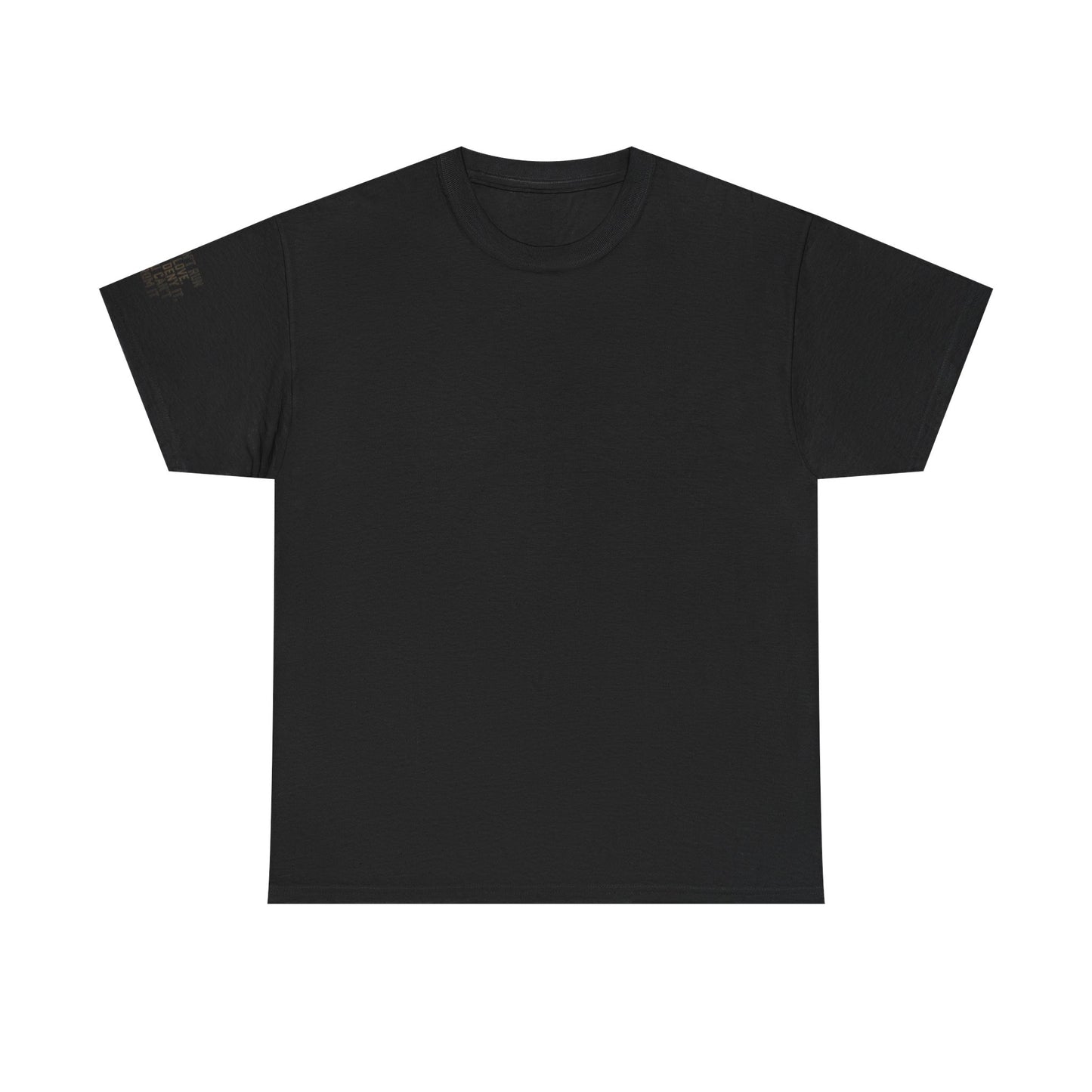 Classic Black Tee — Minimalist Solid Cotton T-Shirt