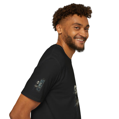 Gothic Mirror Reflection T‑Shirt — Spooky Self Portrait Halloween Tee