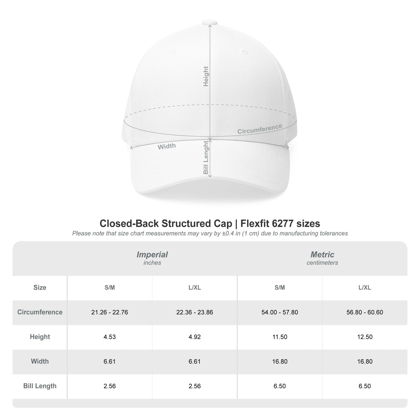 Flip Side Embroidered Cap