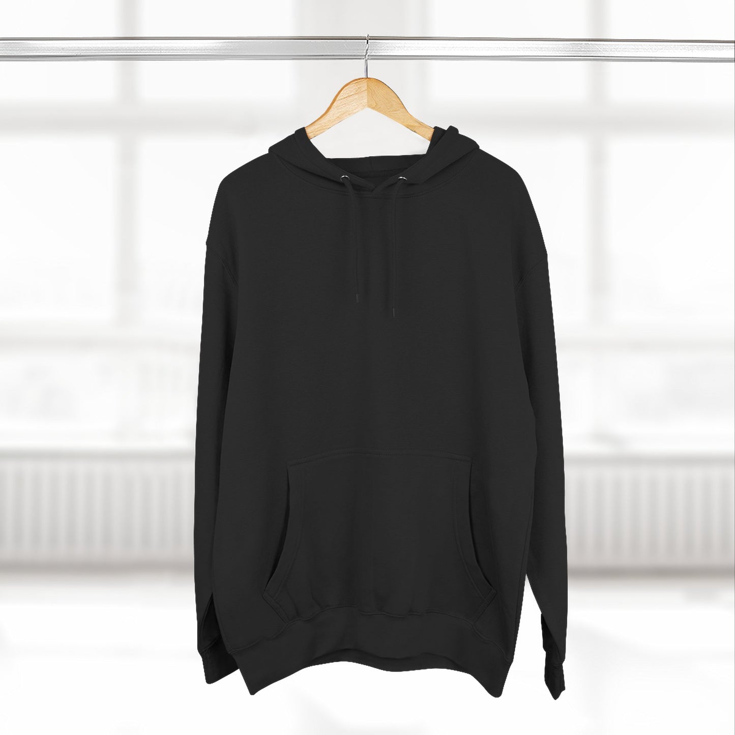 Hoodie — Creepy Reflection 'School' Graphic Fleece Pullover