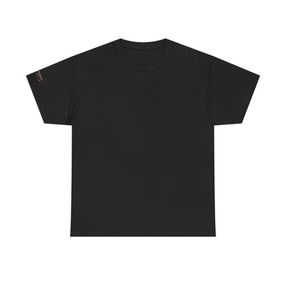 Black Minimalist Tee — Plain Solid Cotton T-Shirt