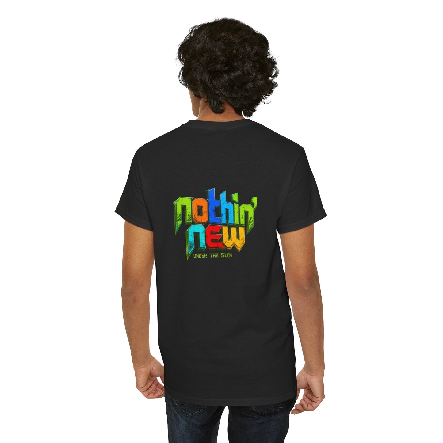 Nothing New Tee — Retro Rainbow 'Nothin' New' Graphic T-Shirt
