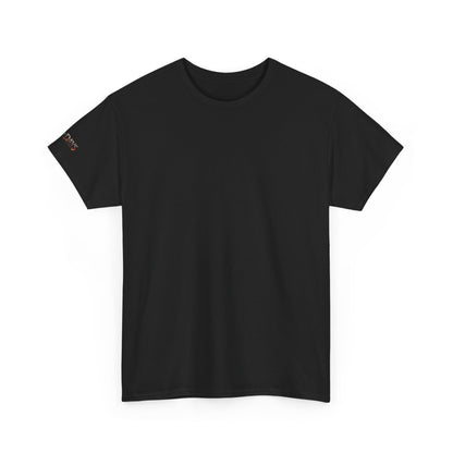 Black Minimalist Tee — Plain Solid Cotton T-Shirt