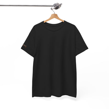 Black Minimalist Tee — Plain Solid Cotton T-Shirt