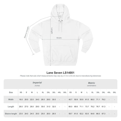 Hoodie — Creepy Reflection 'School' Graphic Fleece Pullover
