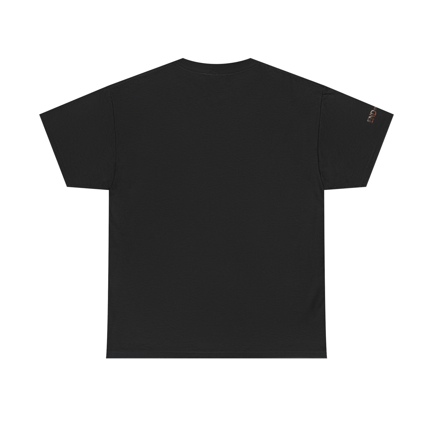 Black Minimalist Tee — Plain Solid Cotton T-Shirt