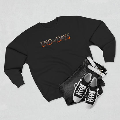 End of Days Crewneck Sweatshirt — Apocalyptic Gothic Graphic Pullover