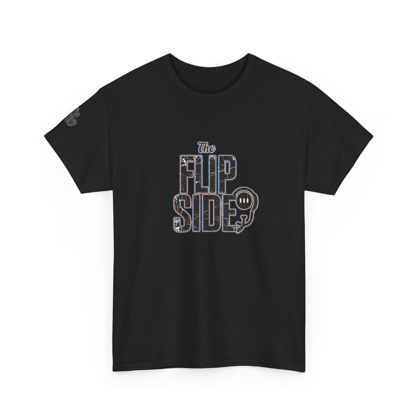 The Flip Side Tee — Vintage Distressed Graphic T-Shirt