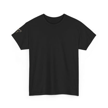 Cow Art & Private Jets Tee — Vintage Surreal Graphic T-Shirt