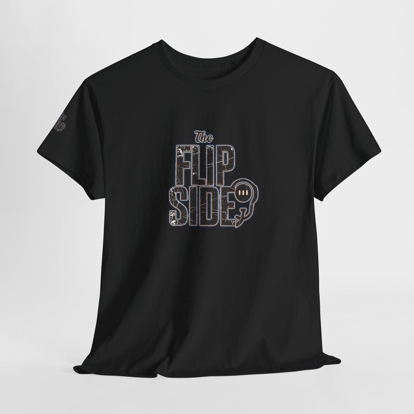 The Flip Side Tee — Vintage Distressed Graphic T-Shirt